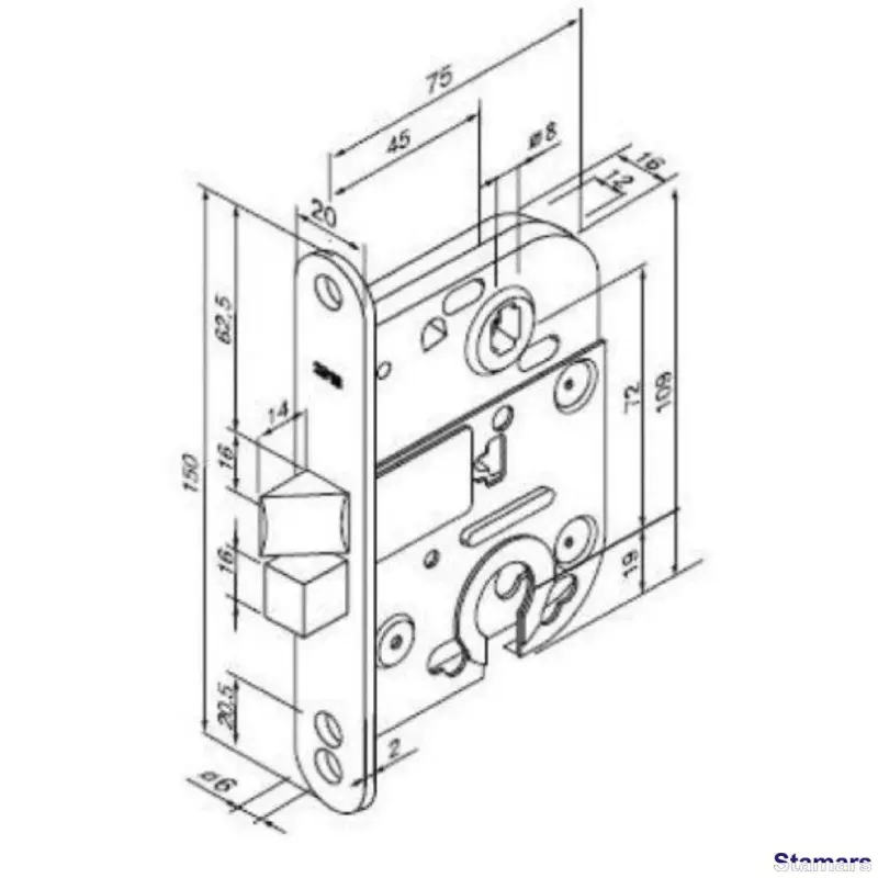 Slēdzenes 2018 Balts