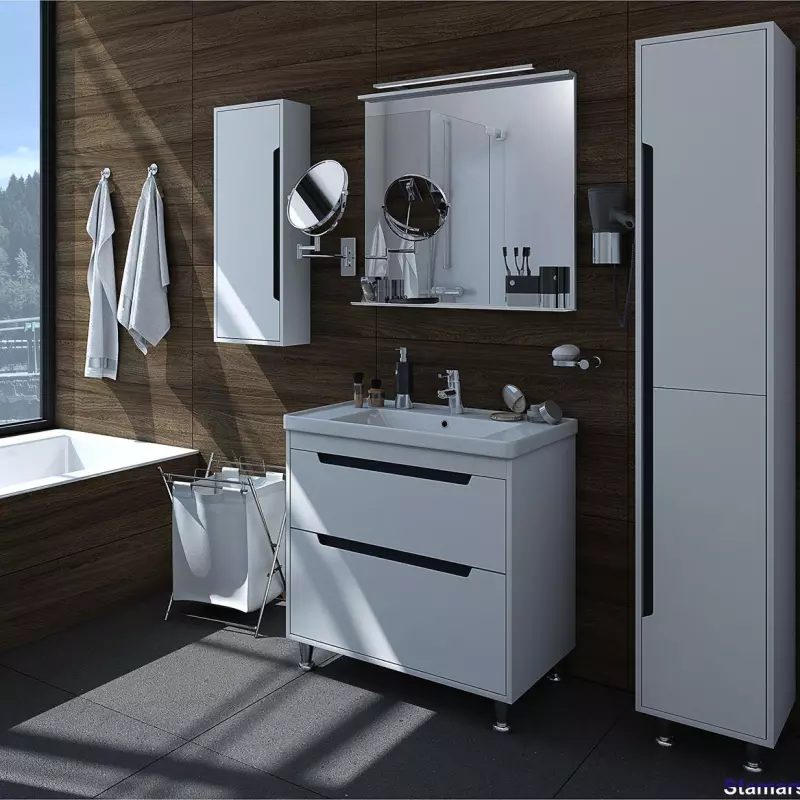 Skapītis GRETA Ar Izlietni, Balts