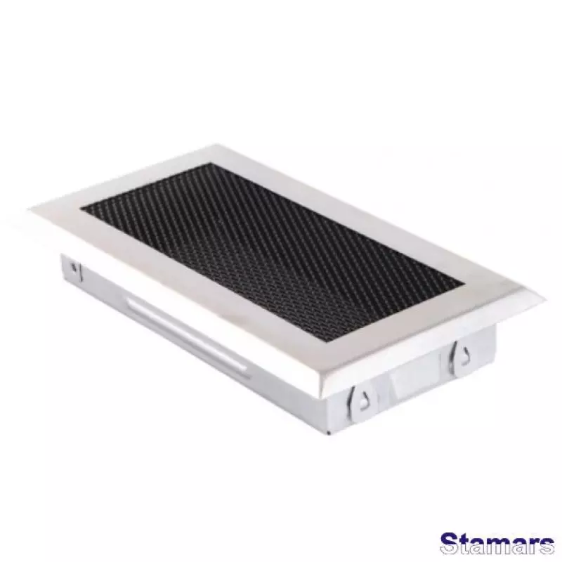 Kamīna reste, matēts hroms