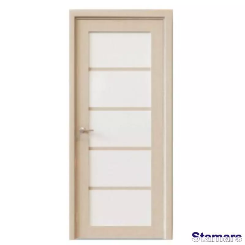 Durvis Kvadro 05 Balināts ozols Finierējums