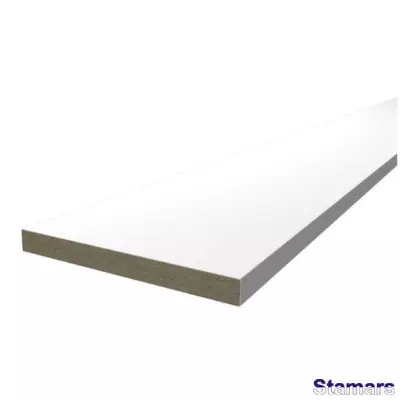 Durvju portālu komplekts  MDF Balts Lamināts