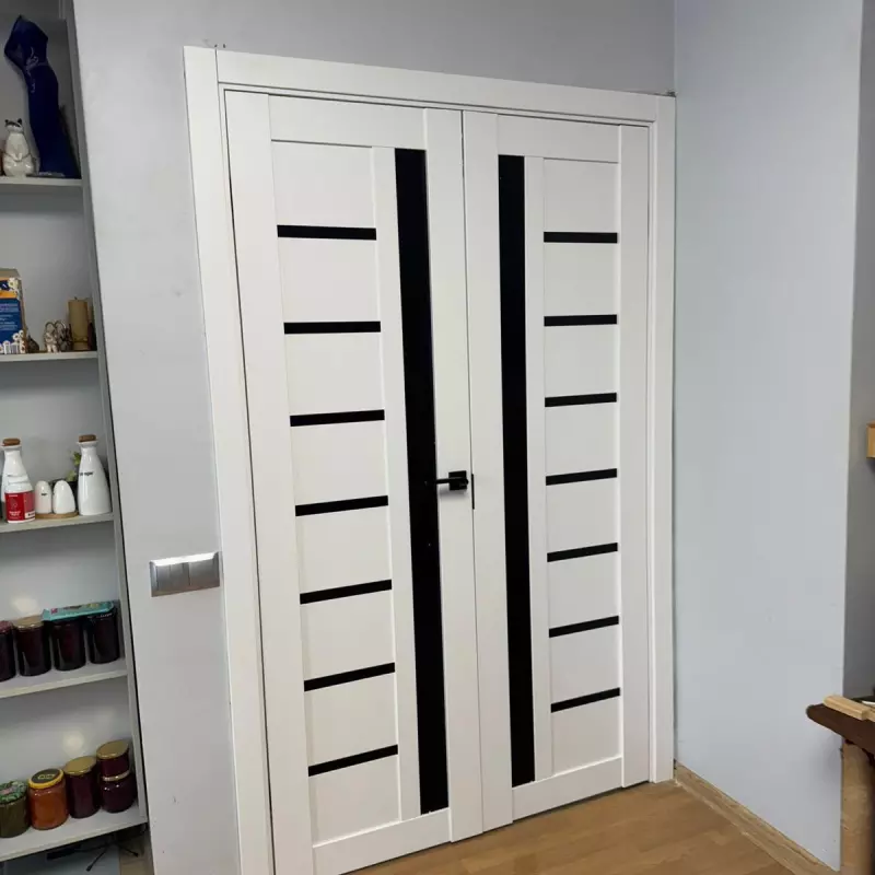 Durvis Arkadia Balts BLK PVC deluxe