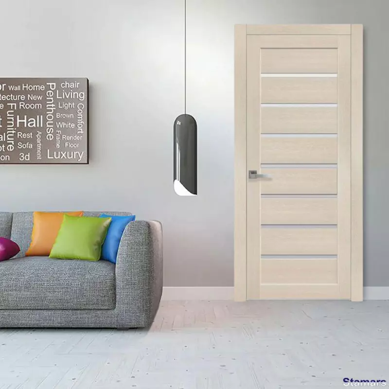 Durvis Omega Latte EKOfinierējums