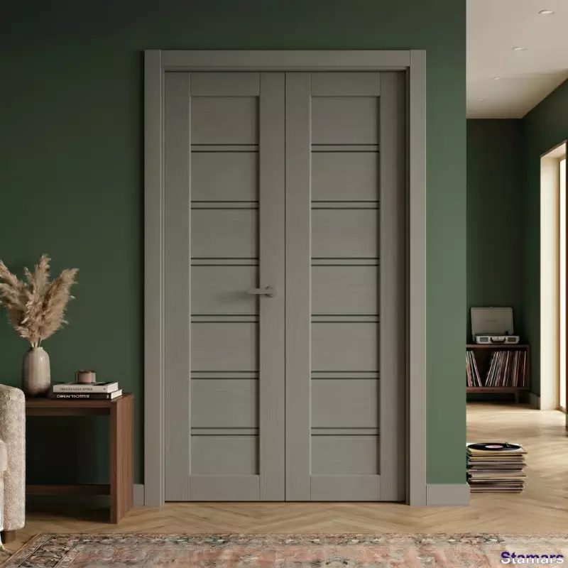 Durvis Dominica BLK Šellgrey PP Premium
