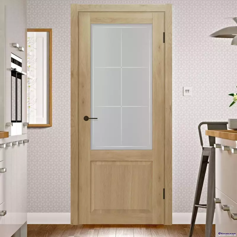 Durvis Sonata 02 (SN2) Dabīgs ozols PP Premium