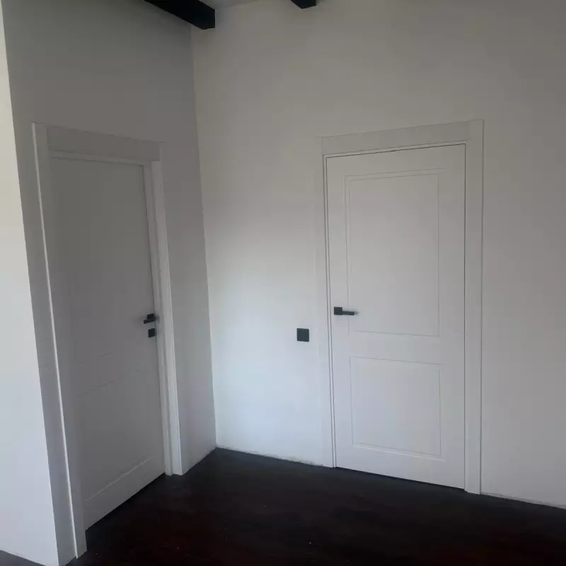 Durvis Status (TESLINE) Balta emalja RAL 9003