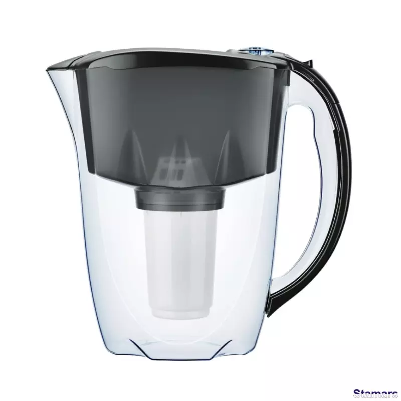 Ūdens filtrēšanas krūze PRESTIGE A5, Melns