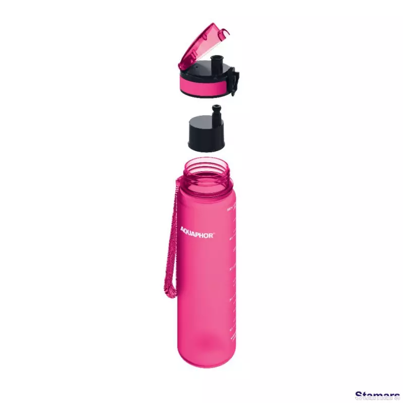 Filtra pudele 500ml City, Roza