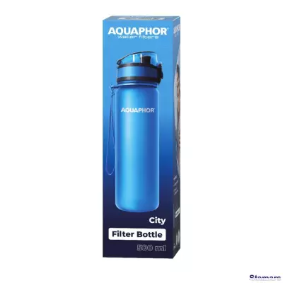 Filtra pudele 500ml City, Zils