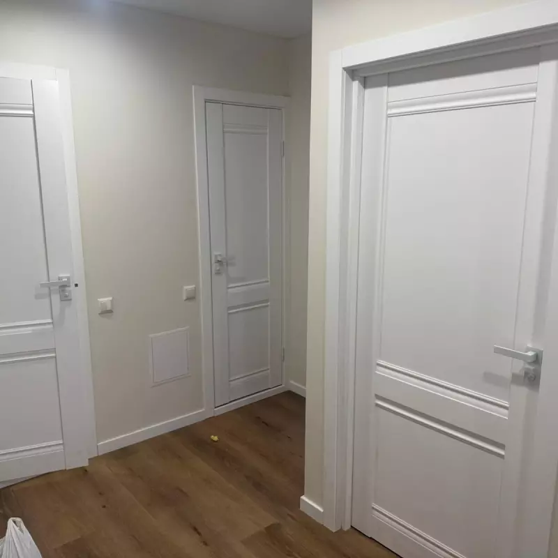 Durvis Kapital 01 Balts matēts PP Premium