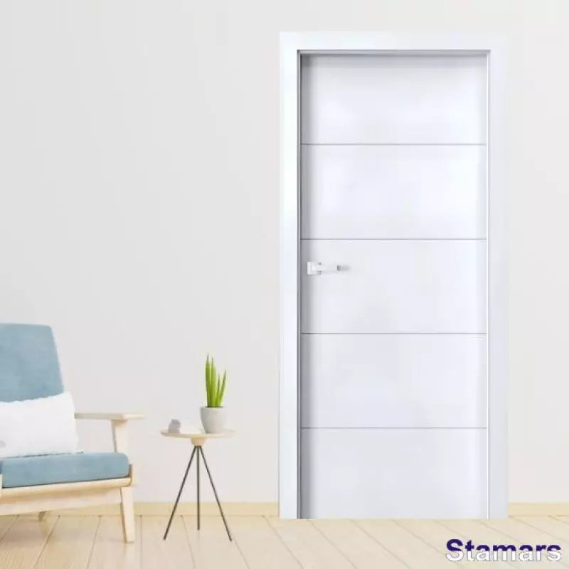 Durvis City line (NEO CLASSIC) Balta emalja