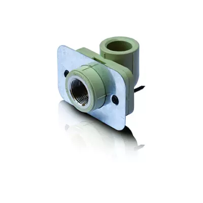 PPR Līkums 90° IV montāžas zem reģipša, komplekts