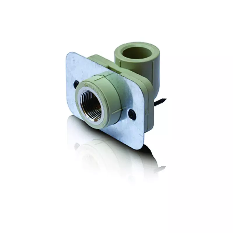 PPR Līkums 90° IV montāžas zem reģipša, komplekts