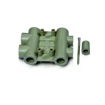 PPR Distributīvais bloks ūdens apgādei