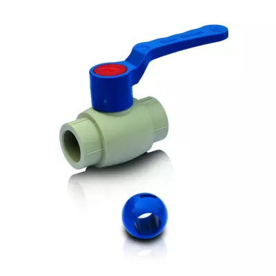 PPR Lodveida ventilis (ABS lode) aukstam  ūdenim, garš rokturis