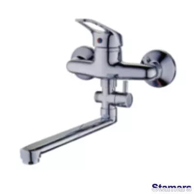 Vannas jaucējkrāns ar dušu,  komplekts