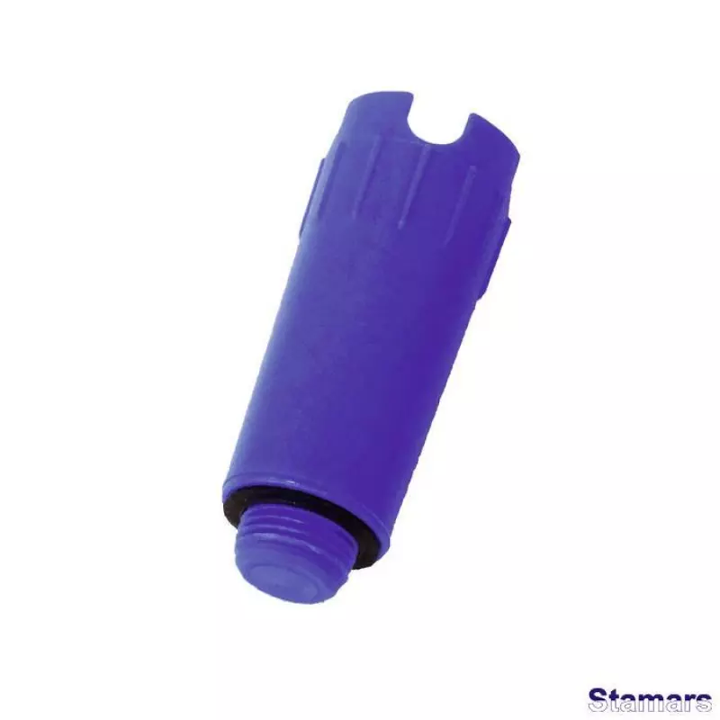 Gala noslēgs plastmasas ĀV zils