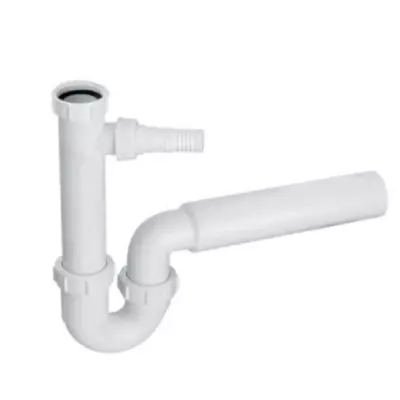 Sifons izlietnei cauruļveida bez ieplūdes