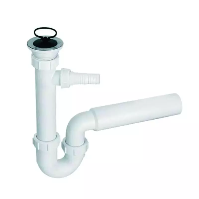 Sifons izlietnei ar papildus pieslēgumu