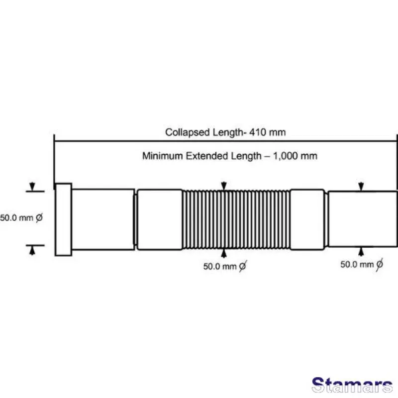 Gofrēts pieslēgums ar uzmavu