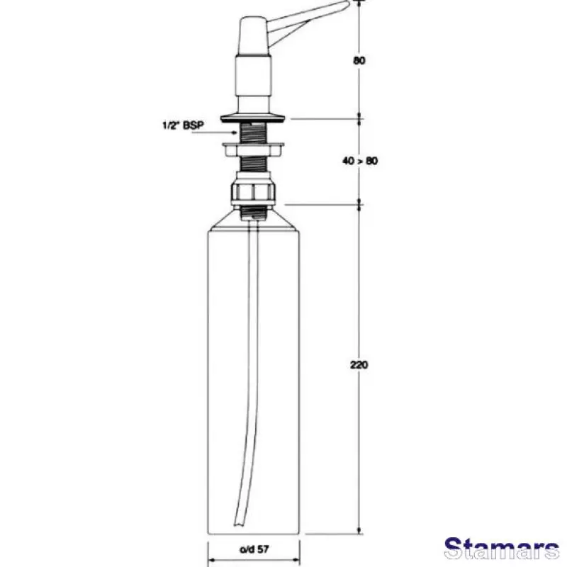 Šķidruma dozators, ABS