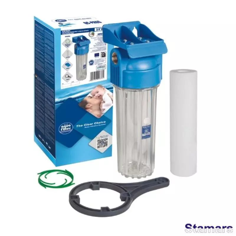 Ūdens filtru komplekts aukstajam ūdenim 10” FHPR-HP1 sērijas Aquafilter