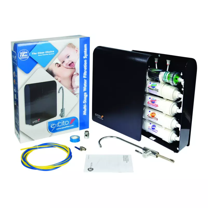 Dzeramā ūdens filtru sistēma ar UF membrānu 5 pakāpju EXCITO-B Aquafilter