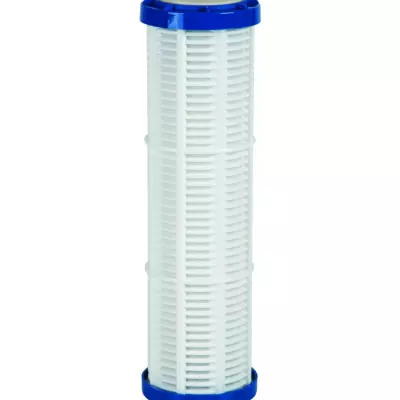 Ūdens filtru vairākkārt lietojami mehāniskie kārtridži no polipropilēna un neilona sieta FCPNN sērijas 10” Aquafilter
