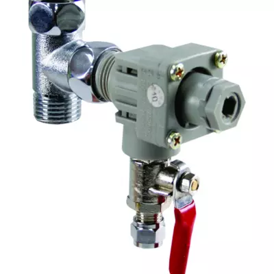 Ūdens filtru spiediena regulators ar misiņa ventili