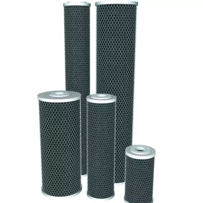 Ūdens filtru aktivētās ogles bloka kārtridži FCCBL sērijas Aquafilter