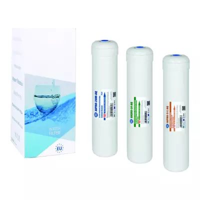 Ūdens filtru kārtridžu maiņas komplekts EXCITO-HF-CRT sērijas Aquafilter
