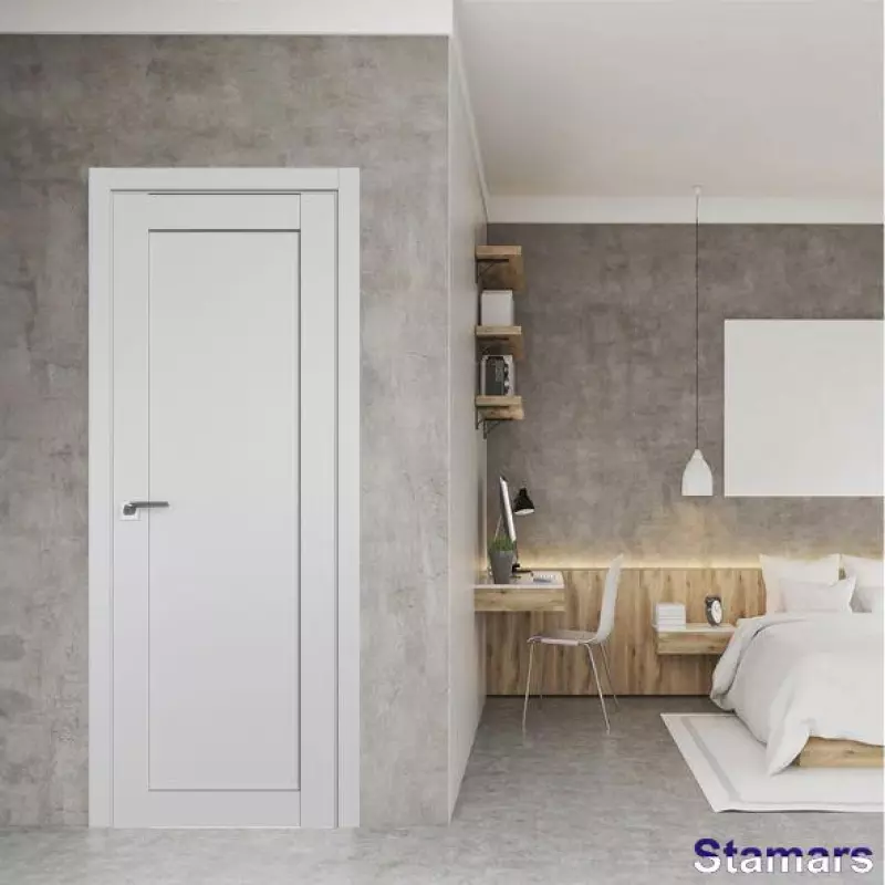 Durvis Selina (FM00) Gaiši pelēks PP Premium