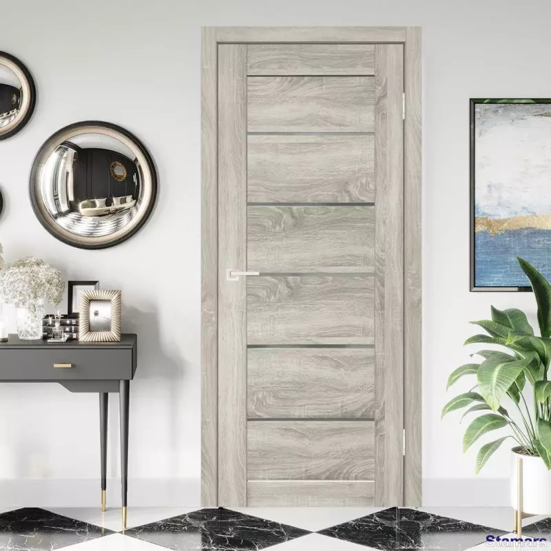 Durvis Sempra 01 (ST1) Grey sonoma PVC