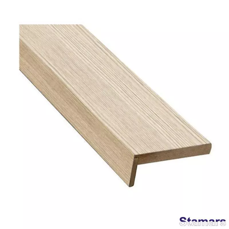 Durvju apmales daļa MDF Kapučino teleskopiskā PVC