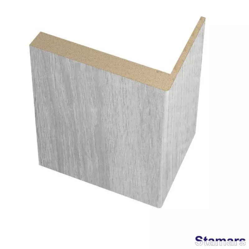 Durvju apmales daļa MDF Sonoma light teleskopiskā PVC