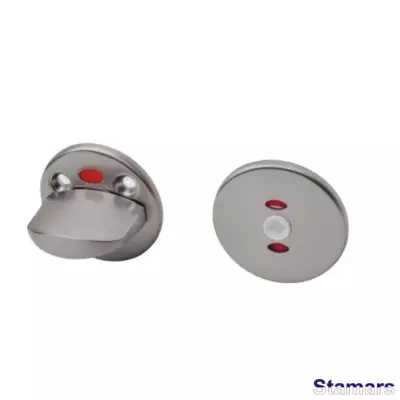 Durvju LPQ Uzlika WC Matēts hroms